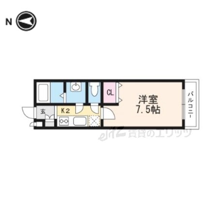 ルミエール高槻の物件間取画像